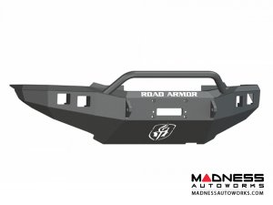 Toyota Tacoma Stealth Front Winch Bumper Pre-Runner Guard - Texture Black WARN M8000 Or 9.5xp